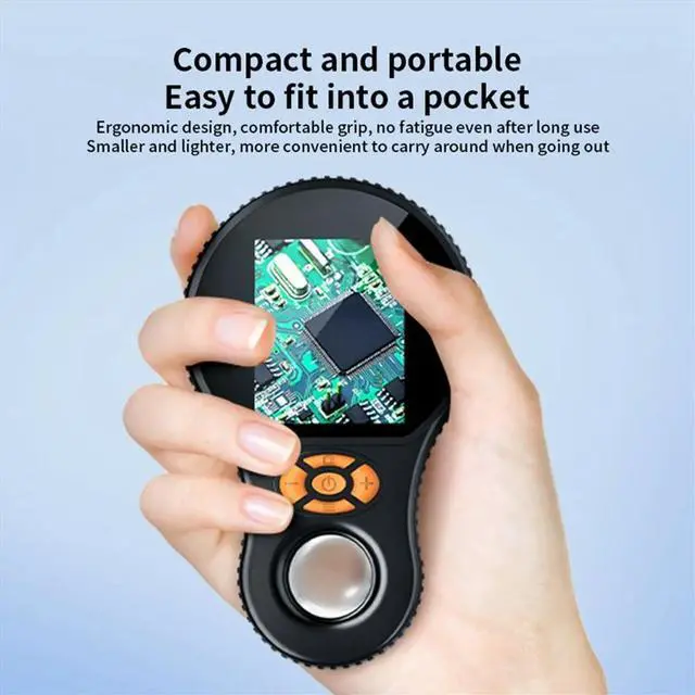 Alt view image 4 of 6 - 500X Digital Handheld Microscope Magnifier Magnifying Glass with Light for Electronics Coins Jewelry Watch Repair