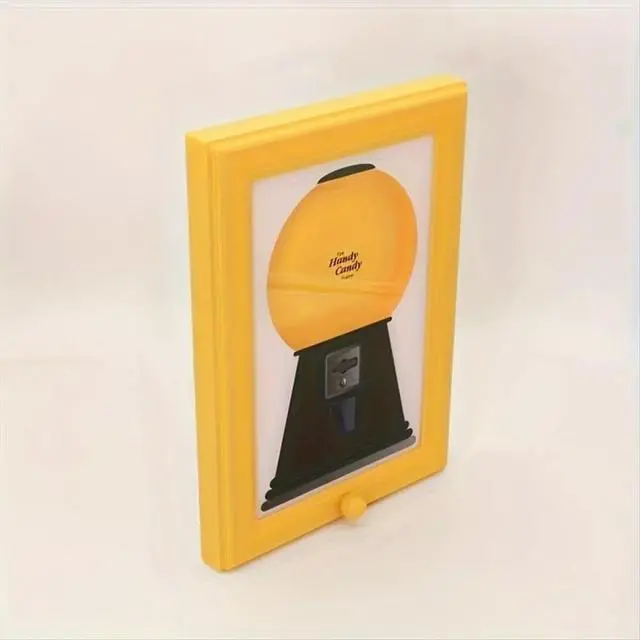 Alt view image 6 of 6 - Candy Dispenser Picture Frame Wall Mount Gumball Machine for Desk Countertop Kids Adults Office Sweet Display Gift