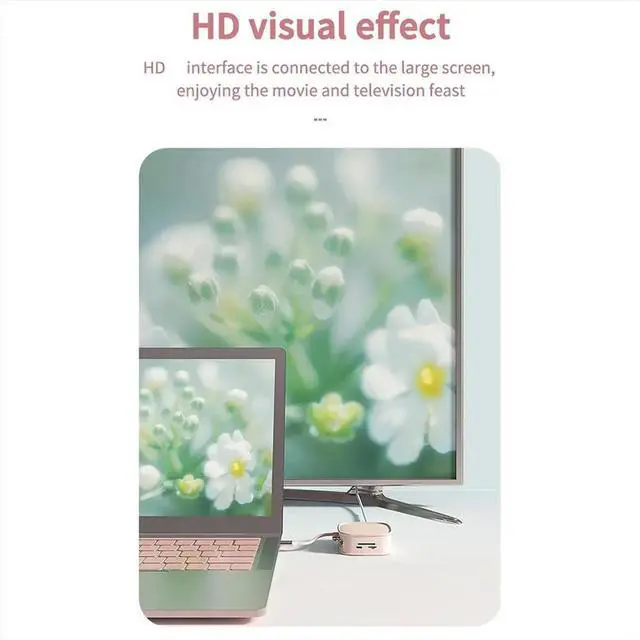 Alt view image 6 of 6 - For Steam Deck Docking Station TV Base Stand 10 in 1 Hub USB Type C to 60Hz USB-C for Steam Deck TV Base