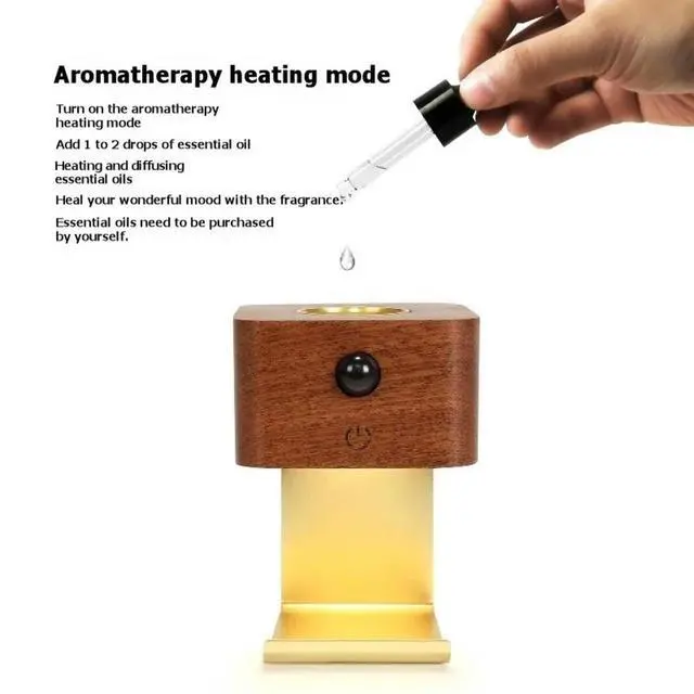 Alt view image 5 of 6 - Creative Aroma LED Night Light - Warm Light Atmosphere Mini USB Night Lamp for Home