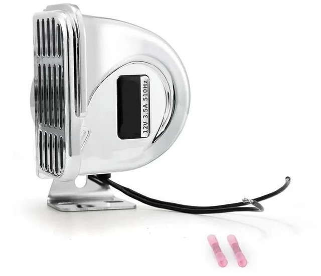 Alt view image 5 of 6 - 2X 12V Marine Snail Electric Horn 304 Stainless Steel Super Loud Car Horn Waterproof Warning Electric Horn A