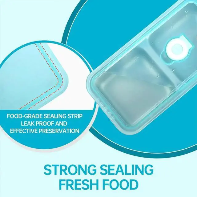 Alt view image 6 of 6 - 4 Pack Stainless Steel Containers Reusable,Compartment Food Containers with Leakproof Lids Prep Dishwasher Safe