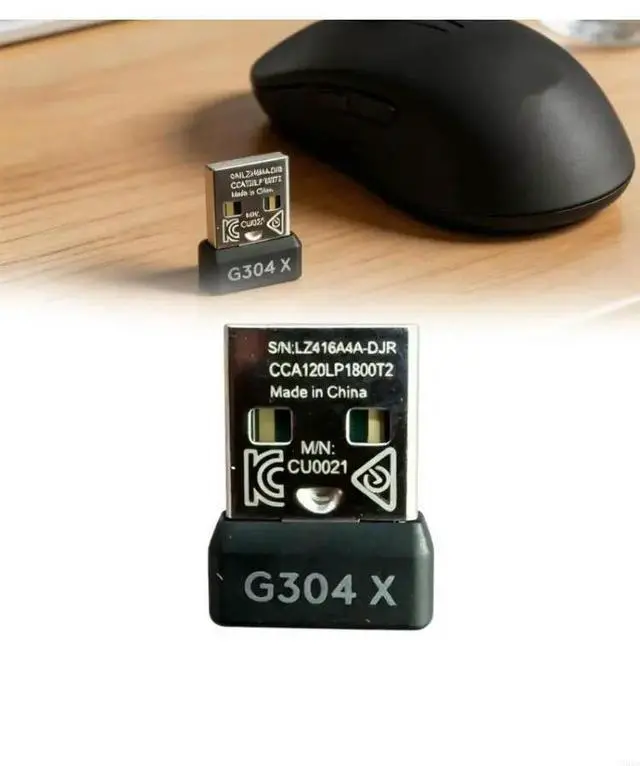 Alt view image 4 of 6 - 2.4Ghz USB Receiver Dongle Receiver USB Adapter for G304X G705 G309 Gaming Mouse Accessories