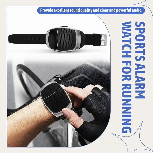 Alt view image 5 of 6 - Bluetooth Sports Music FM Radio Watch USB Charging Wrist Audio Selfie Watch Alarm Watch Audio for Running/Hiking