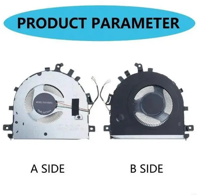 Alt view image 5 of 6 - Replacement CPU Cooler Fan USB Power Cooler for MateBook D15 D 15 BoB-WAH