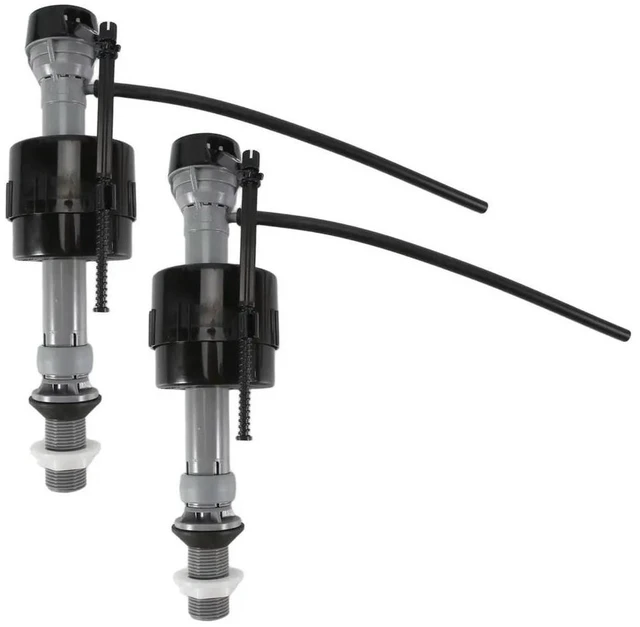 Alt view image 6 of 6 - 2 Pcs Universal Toilet Fill Valve Replacement Kit, Fill Valve2-Inch Flappe, Adjustable Toilet Repair Kit Inside Tank,