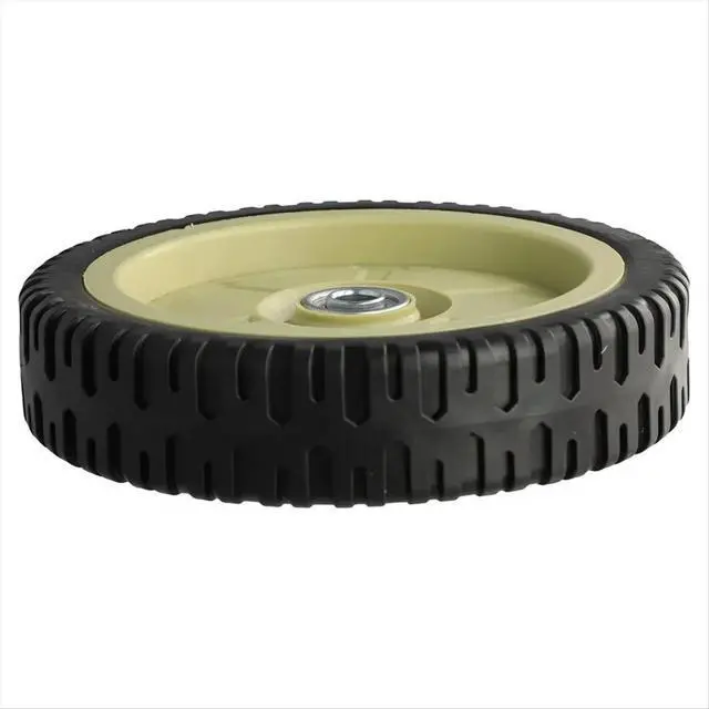 Alt view image 5 of 6 - 1pcs Lawn Mower Wheel for Efficient Hand Push Lawn Mower S with High-Universal Wheel Garden Tools Accessories