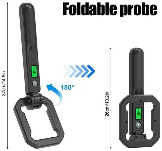 Alt view image 6 of 6 - Handheld l Detector with LED Display High Sensitivity l Pinpointer Search Coil l Detect Tool