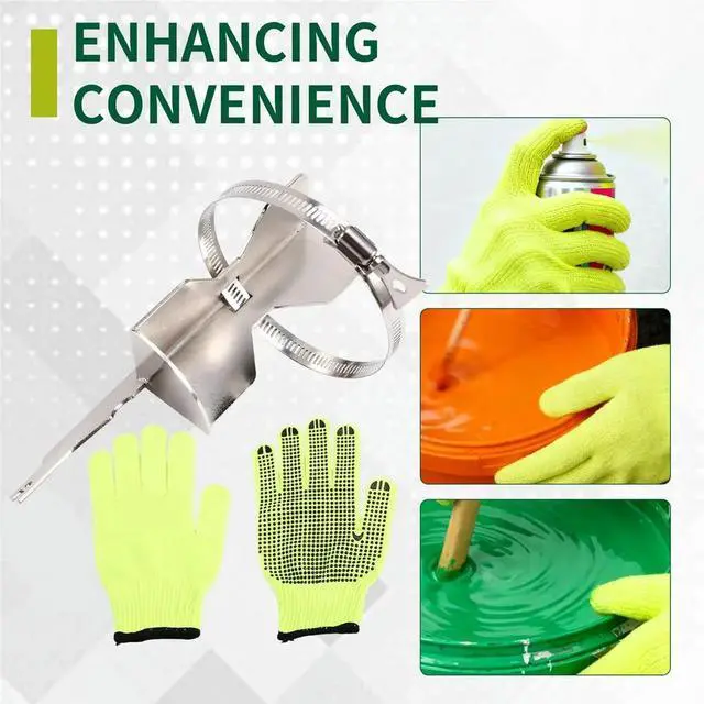 Alt view image 6 of 6 - Spraying Paint Can Shaker for Reciprocating Saw,Paint Can Shaker with One-Click Adjustment - Fits 2 to 3inch Cans