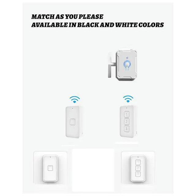 Alt view image 4 of 6 - RF433 Arm Switch Robot, A Lazy Person'S Light-on Wonder, Home Remote Control Remote for Home Use A