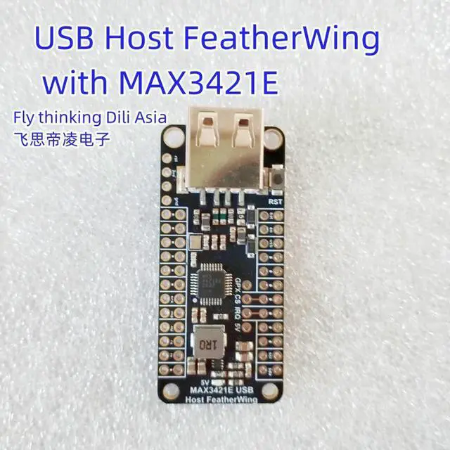 Alt view image 4 of 6 - 5858 USB Host FeatherWing with MAX3421E