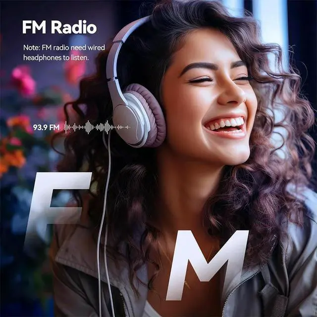 Alt view image 5 of 6 - MP3 Player Bluetooth 5.4 Video Music Player Sports Mini MP3 with Screen Support FM Radio Recording E-Book