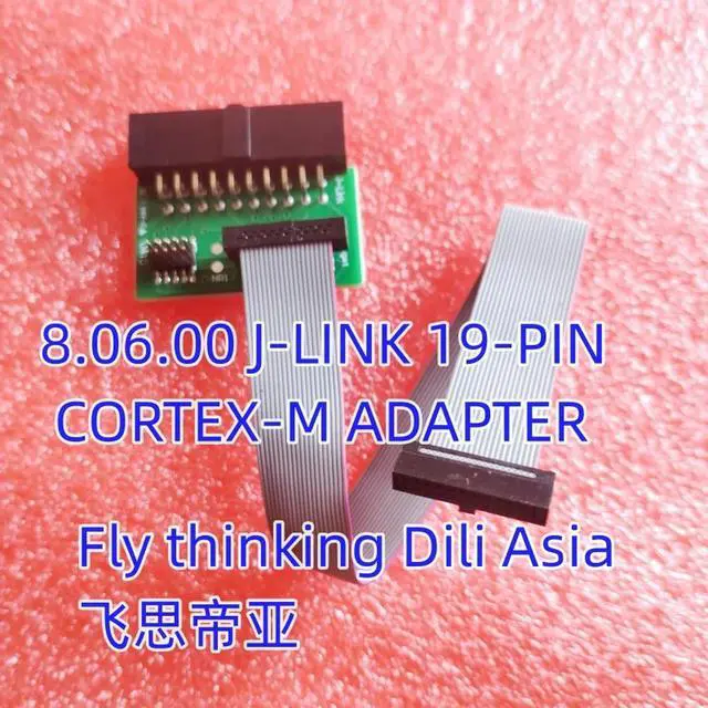 Alt view image 2 of 2 - 8.06.00 J-LINK 19-PIN CORTEX-M ADAPTER 20pin to 20 19pin 2.54mm-1.27mm