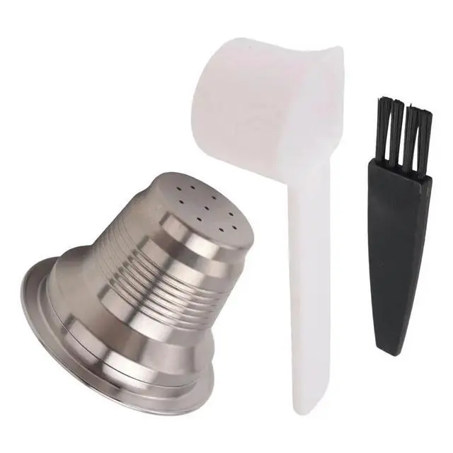 Alt view image 5 of 6 - Reusable Refille Coffee Capsule for LOR Coffee Maker Stainless Steel Filters LM8012 Machine