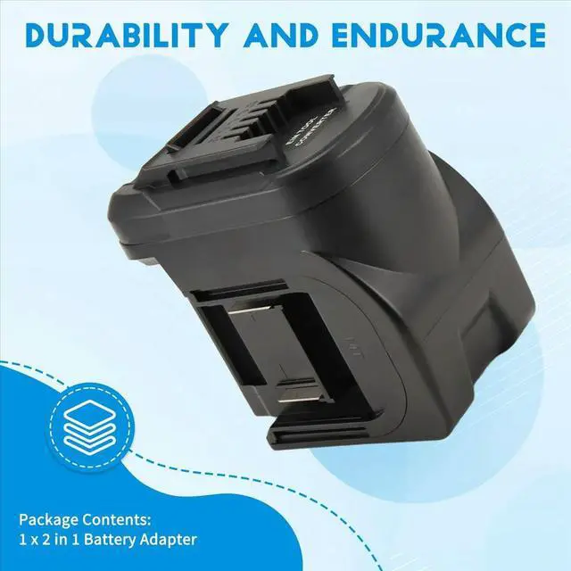 Alt view image 5 of 6 - 2 in 1 Adapter Convert for Makita 18V Work for Einhell 18V Cordless Power Tool At the Same
