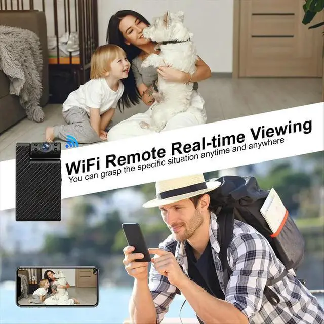 Alt view image 5 of 6 - Mini Camera Rotatable Lens Camcorder,HD Video,IR Night Vision Home Security Surveillance Cam
