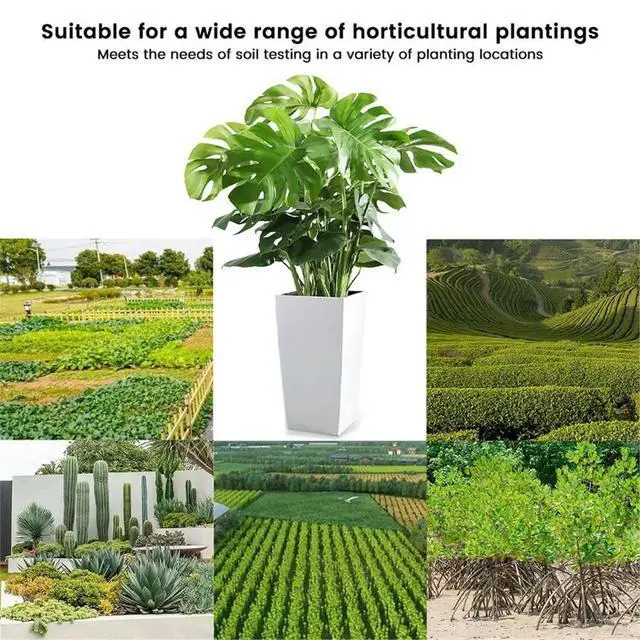 Alt view image 6 of 6 - Soil Moisture Sensor Soil Temperature Humidity Tester Garden Plant Detector Planting Humidity Meter for Garden Lawn Farm