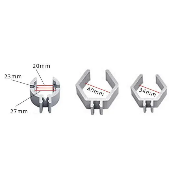Alt view image 4 of 6 - 4-in-1 Universal Adjustable Double-Ended Wrench Multifunctional Faucet Wrench Bathroom Versatility Self-Adjusting Wrench