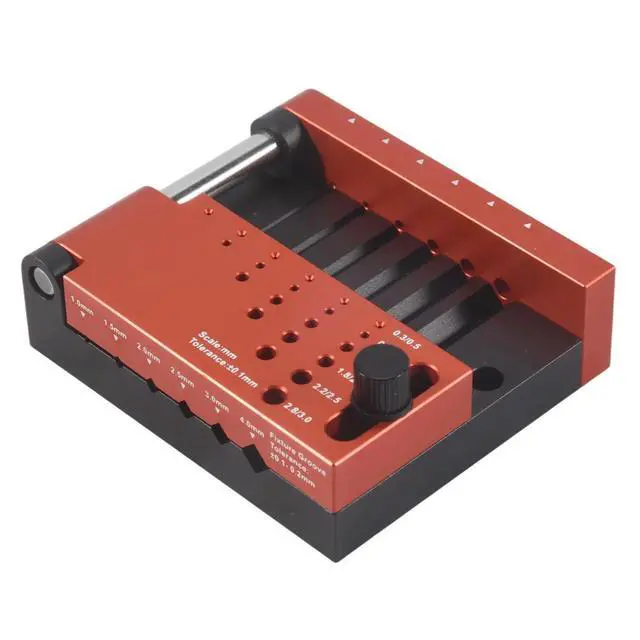 Alt view image 5 of 6 - Model Borehole Positioner Locator Model Tool Round Rod Center Drilling Fixture Hobby Making Accessories Tools DIY