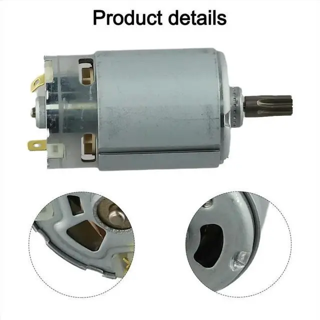 Alt view image 4 of 6 - DC 10.8V Rotor Motor for Makita 629851-8 TD090 Cordless Drill Driver Screwdriver Spare Parts