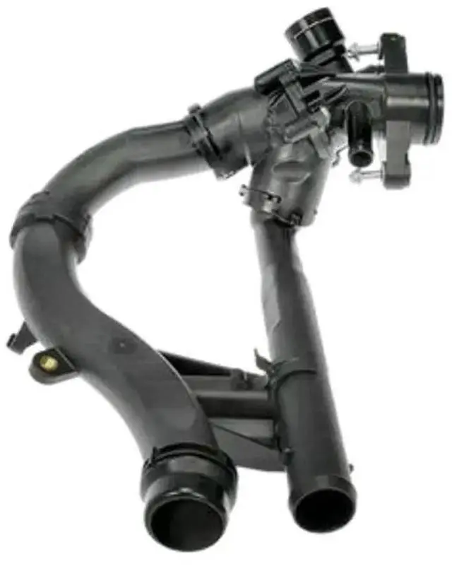 Alt view image 3 of 3 - Coolant Water Pump Thermostat Housing For M274 E16 M274 E20 A2742003100 A2742000115 TM97103