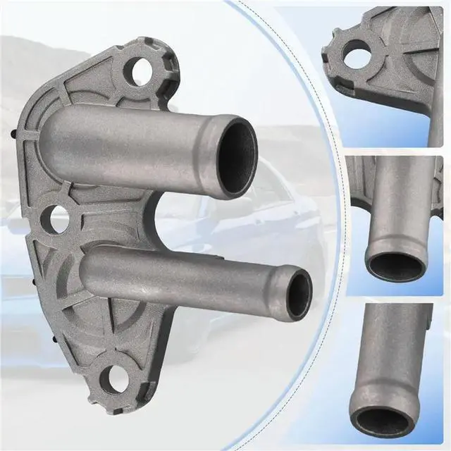 Alt view image 3 of 3 - 6X Car Zinc Alloy PCV Hose Connector Oil Water Separator Connector 11821AA660 For Subaru Forester Impreza Legacy Outback