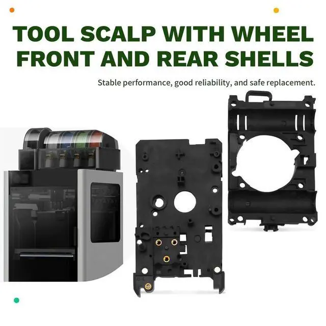 Alt view image 5 of 6 - Toolhead Carriage for P2S for Tool Head Pulley Front Rear Housing for P2 Series 3D Printer Parts