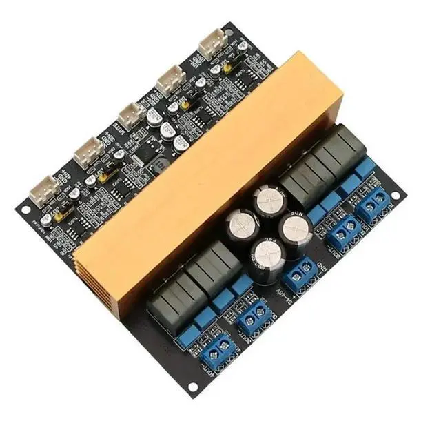 Alt view image 3 of 3 - TPA3255 4-Channel High Power 315Wx4 Digital Power Amplifier Board Hifi Class D Balanced Input Audio Amp Module