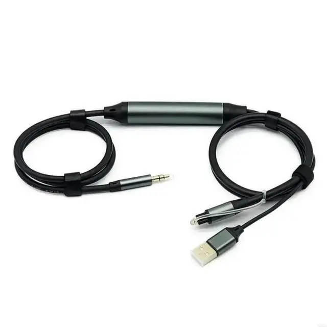 Alt view image 4 of 6 - 2025 Opticals To 3.5mm Stereos Sound Adapters Cable Includes USB Power Port