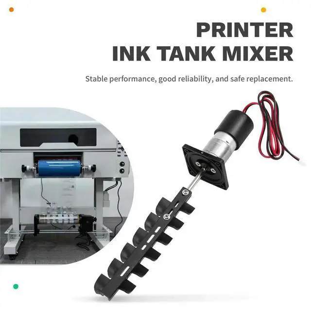 Alt view image 5 of 6 - Tank Stirring Stirrer for White Ink Mixing Motor 24V for DTF DTG UV Printer Sub Tank Mixer 145MM for 2L
