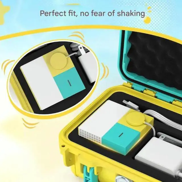 Alt view image 6 of 6 - 2025 Travel Carrying Box Scratch Resistant Organizers for Game System
