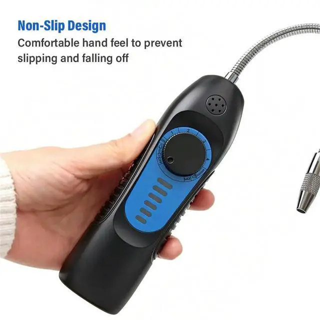 Alt view image 6 of 6 - Leak Detector for Freon CFC HFC Halogen Gas Refrigerant Detector Air Conditioner Refrigerant Detector Gas Meter