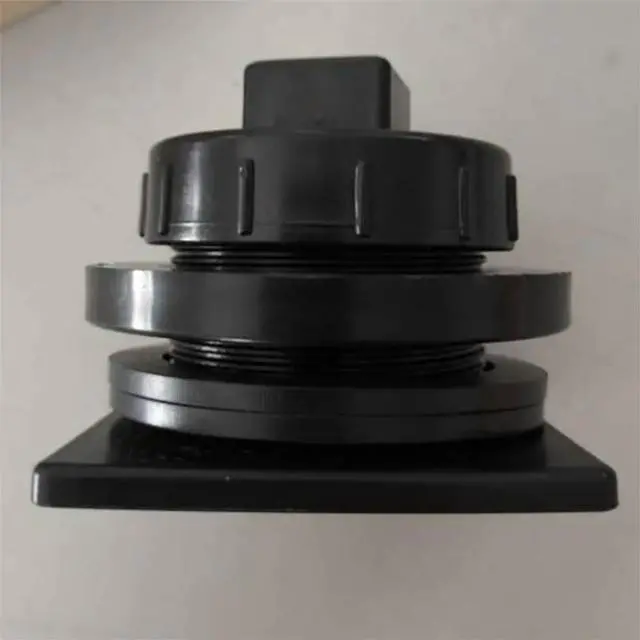 Alt view image 4 of 6 - Stock Tank Drain Plug Kit Include Stock Tank Plug & Brass Faucet for Rubbermaid Commercial 100 150Gallon Stock Tanks