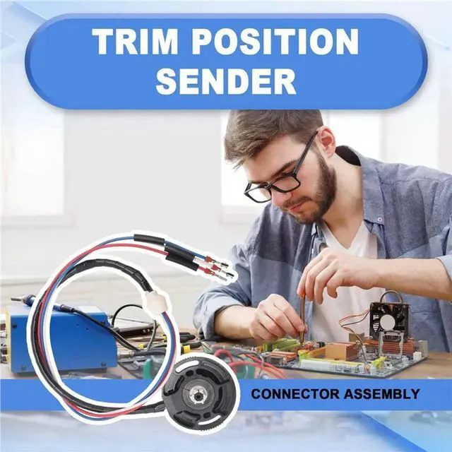 Alt view image 6 of 6 - 2X 8M0095310 Trim Position Sender Fit For Mercury Mercruiser Quicksilver Digital