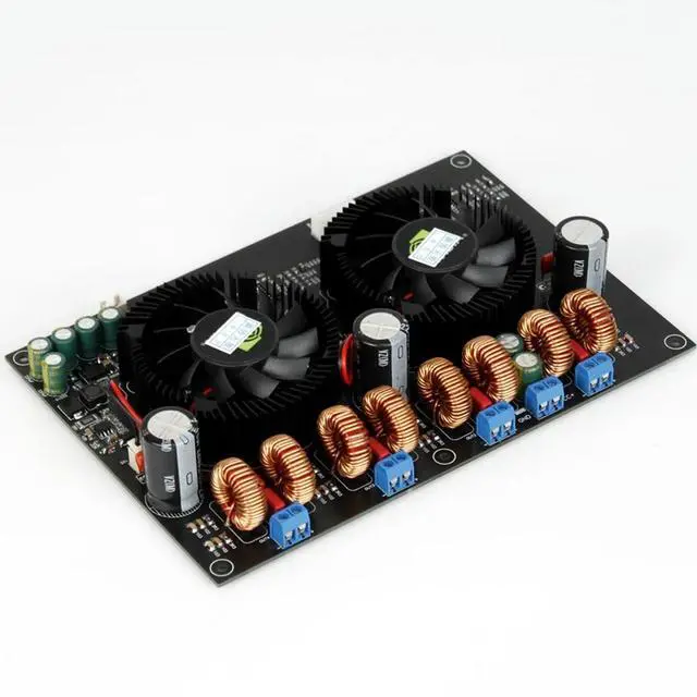 Alt view image 6 of 6 - WEILIANG TPA3255 300W*4 Power Amplifier Board 4-Channels Class D Digital Audio Amplifier HD DC24-48V High-1PCS