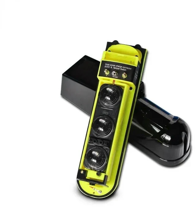 Alt view image 4 of 6 - Waterproof Solar Powered 433MHz 2 Beam Infrared Beam Sensor Detector Alarm Distance 100m for Home Burglar System