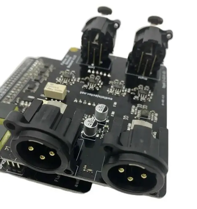 Alt view image 4 of 6 - Injector Isolated sound card for Raspberry Pi HIFI DAC HAT HIFI DAC Audio Card Expansion Board for Raspberry Pi