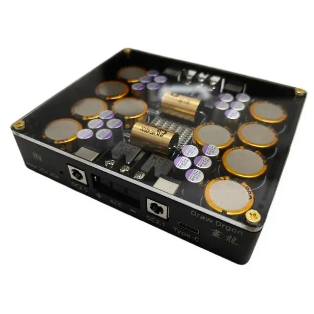 Alt view image 4 of 6 - Second Generation Hualong V2 Flagship Electric Processor HIFI Power Supply Purification Linear Support DC2.1DC2.5TypeC Interface
