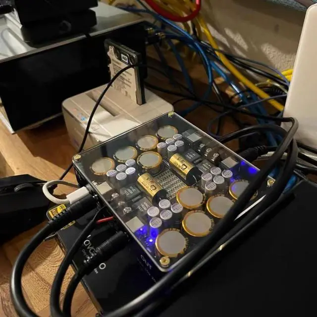 Alt view image 6 of 6 - Second Generation Hualong V2 Flagship Electric Processor HIFI Power Supply Purification Linear Support DC2.1DC2.5TypeC Interface