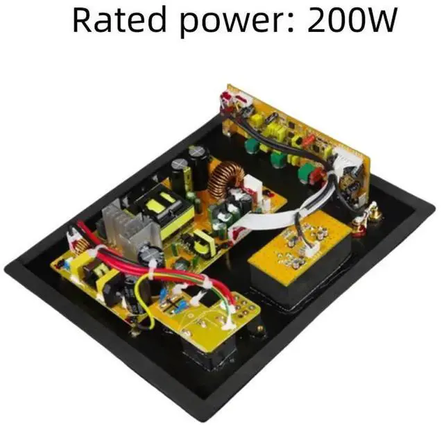 Alt view image 2 of 2 - HIFI Heavy Duty Digital Active Subwoofer Amplifier Board Mono 200W Pure Bass Amplifier Board Home Theatre Audio 110V-240V