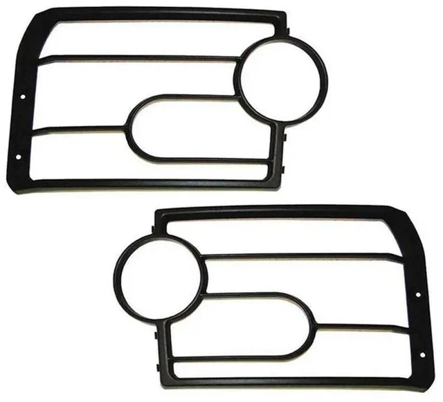 Alt view image 4 of 6 - VUB501200 Front Light Guards Set For Land Rover LR3 Discovery 3 2005-2009 Headlight Protection Frame