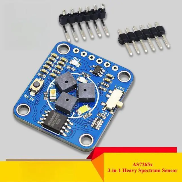 Alt view image 4 of 6 - AS7265x 3-in-1 Multispectral Sensor Module - AS72651/AS72652/AS72653 Compatible with STM32