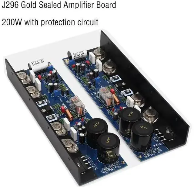 Alt view image 4 of 6 - J296 ClassAB Gold Sealed Amplifier Board Adjustable Pure Class A Home HiFi Amplifier Finished Board Tested Well