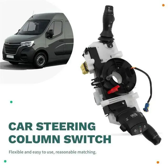 Alt view image 5 of 6 - Turn Signal Wiper Switch Steering Column For Renault Master 3 Opel Movan 2010-2021 681720005R Car