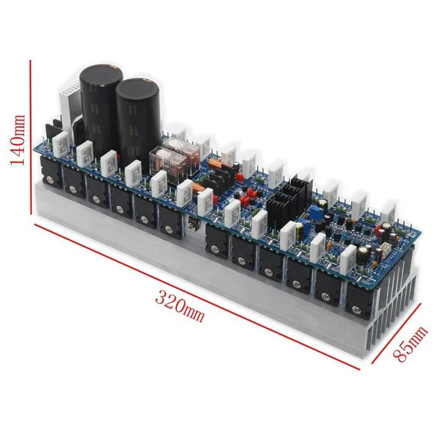 Alt view image 5 of 6 - V242DE Professional Stage Amplifier Board Dual Channel Inlet Tube 5200 1943 Stereo With Rectificat Filter Power Amplifier Board