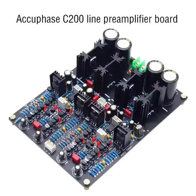 Alt view image 4 of 6 - Reference Accuphase C200V Circuit Preamplifier Board DC Servo Amplifier HiFi Preamp Board