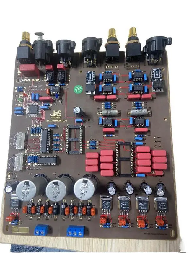 Alt view image 4 of 6 - TDA1541 chip DAC audio decoding board PCB finished DIY 10th anniversary commemorative improved version