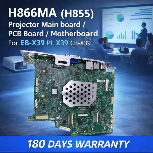 Alt view image 4 of 4 - Top EB-X39 CB-X39 Projector Mainboard