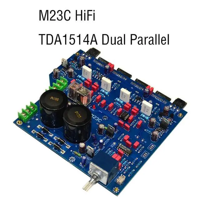 Alt view image 4 of 6 - PM23C HiFi Amplifier Board 40W+40W TDA1514A Dual Parallel Output British Lotus Circuit Super LM3886 Power Amplifier Board