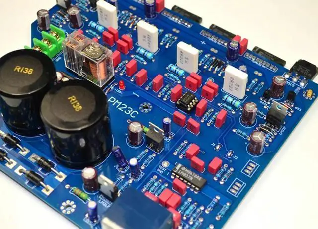 Alt view image 6 of 6 - PM23C HiFi Amplifier Board 40W+40W TDA1514A Dual Parallel Output British Lotus Circuit Super LM3886 Power Amplifier Board